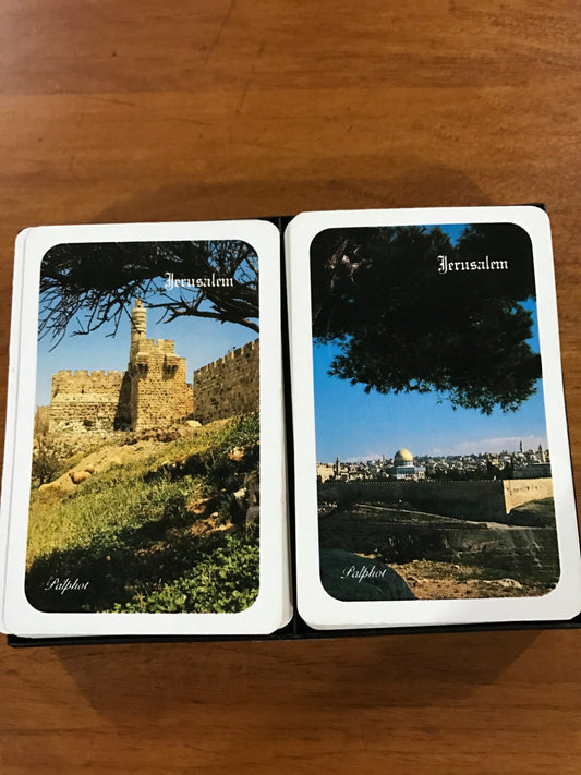 Holy Land Jerusalem Bridge decks playing cards