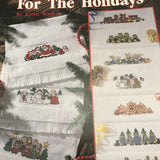 Leisure Arts Fingertip Friends for the Holidays counted cross stitch leaflet 2359