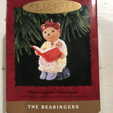 Hallmark, Bearingers, Papa XPR9746, Abearnathy XPR9747, and Bearnadette XPR9748, Vintage 1993, Set of 3, Keepsake Ornaments