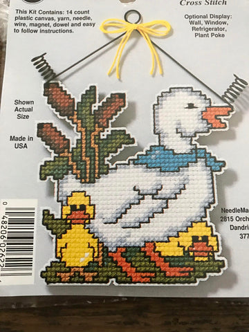 Needlemagic Inc. Curly-Qs counted cross stitch Ducks kit