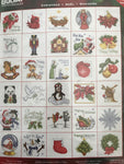 Bucilla counted cross stitch Christmas kit, 30 designs