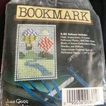June Grigg Designs Inc Balloons cross stitch bookmark kit