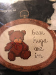 Dale Burdett Bear Hugs Are In counted cross stitch kit