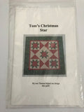 Tom's Christmas Star quilting pattern