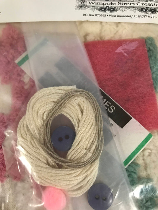 Chenille Katie Kitty Buddy Kit, 6" kitten kit