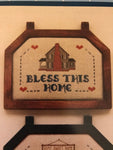 Spare Time Originals Home Greetings Vintage counted cross stitch  pattern