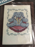 Banar Designs, Bunny kit, Vintage counted cross stitch