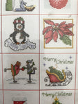 Bucilla counted cross stitch Christmas kit, 30 designs