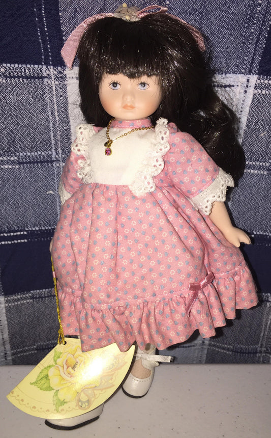 Goebel Victoria Ashley originals designed by Karen Kennedy October birthday, vintage 1993 collectible doll*