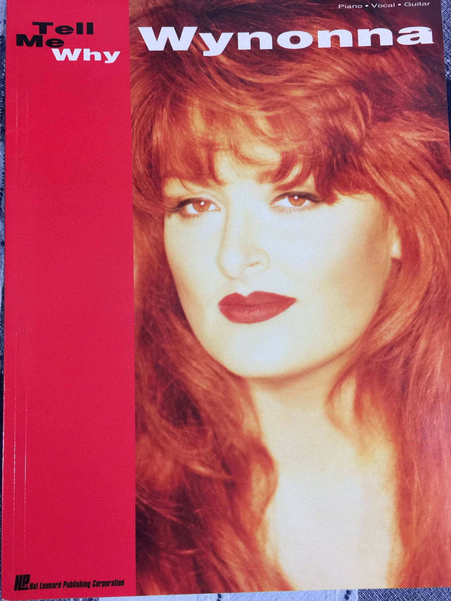 Wynona Tell Me Why, Vintage 1993 Sheet music