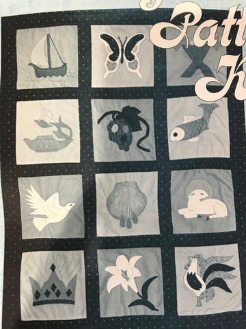 Christian Symbols Pattern Kit, Vintage 1987, 20 full sized patterns*