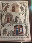 The Prairie Schooler, The Three Pigs, Vintage counted cross stitch pattern book 18 Out of Print, Original Book