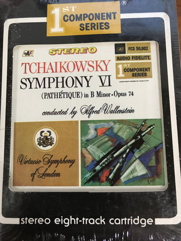 Tchaikowsky Symphony VI, sealed 1st Component Series Music, Eight Track Cartridge, Vintage Collectible*