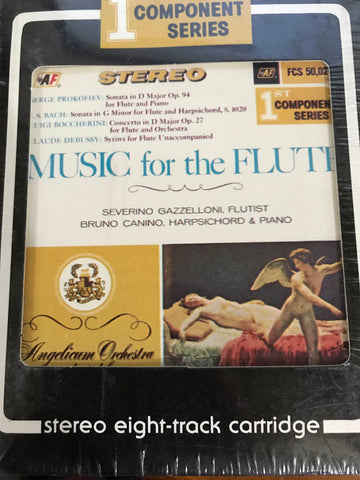 Music for the Flute, sealed 1st Component Series Music, Eight Track Cartridge, Vintage Collectible*