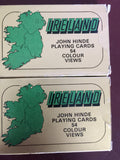Two decks of used Vintage Collectible playing cards Ireland John Hinde 54 Colour views