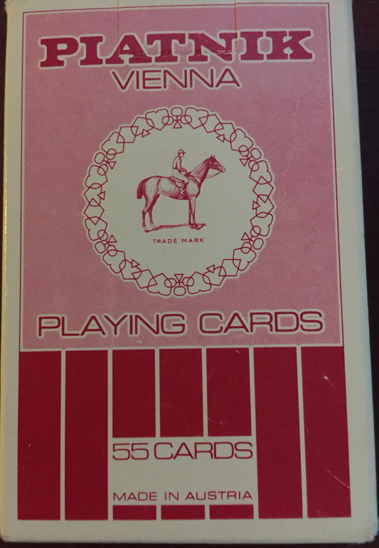 Platnik Vienna playing cards made in Austria
