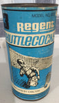 Rare Blue tin Shuttlecocks Regent 3 Pack Model No. 12007 vintage new in tin made  in England by Carlton