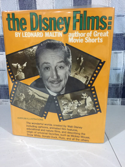 Disney’s, The Disney Films by Leonard Maltin Vintage Collectible Book