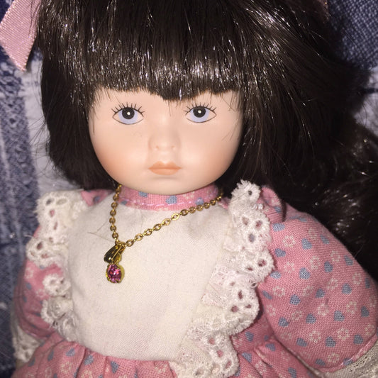 Goebel Victoria Ashley originals designed by Karen Kennedy October birthday, vintage 1993 collectible doll*