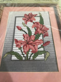 Vintage Something Special Counted Cross Stitch Deco Tiger Lilies Kit, 5 X 7