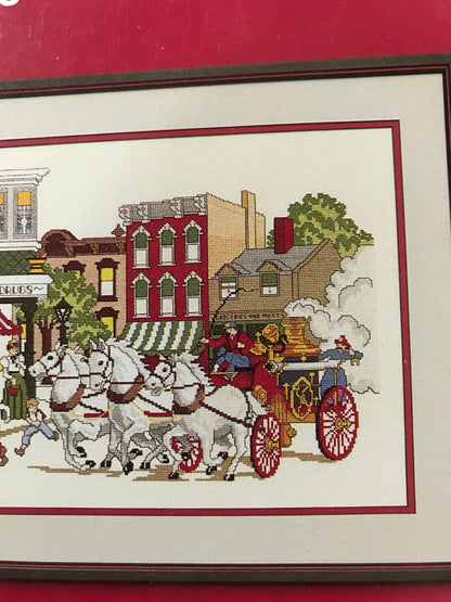 Kount on Kappie, Vintage  The FireHouse counted cross stitch design Book 98