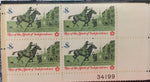 Mint US Block 8 Cent Stamps Rise Of The Spirit Of Independence, Paul Revere