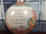 Hallmark, Grandmother You're Wonderful, Dated 1990, Keepsake Ornament, QX2236