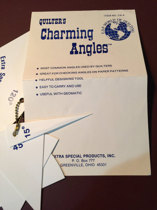 Quilters Charming Angles Quilting tools Extra Special Products, Inc.