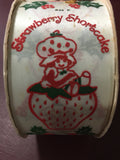Strawberry Shortcake, Vintage 1980s, Holiday Ribbon New