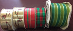 Beautiful Set Of 5 Spools Of Vintage Ribbon please see pictures for details