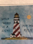 Bush Mountain Designs, Ruth's Lighthouse, Hard to find, Counted Cross Stitch pattern