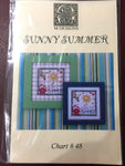 M Designs "Sunny Summer" Chart #48 cross stitch pattern