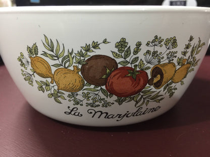 CorningWare, La Marjolaine, 1.5 Pint, Spice of Life Pattern, Vintage 1970s, Collectible Pan*