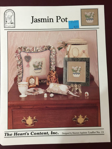 Vintage 1992 The Hearst Content "Jasmin Pot" Leaflet 15 designed by Maureen Appleton