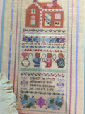 Vintage 1983 Alexa Designs "Lovin' Samplers for Cross Stitch and Needlepoint pattern book