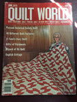 Vintage 1976, June issue, Quilt World, Quilt Pattern magazine