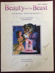 Beauty and the Beast, Vintage 1991, Sheet Music, Music by Alan Menkin Lyrics**