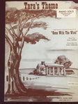 Tara's Theme, From, Gone with the Wind, Vintage 1954, "Music, by Max Steiner, Remick, Sheet Music*