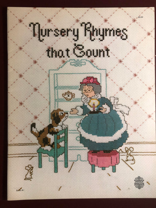 Gloria & Pat, Vintage, Nursery Rhymes that Count, Counted Cross Stitch Pattern