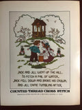 Gloria & Pat, Vintage, Nursery Rhymes that Count, Counted Cross Stitch Pattern