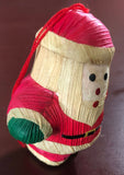 Santa Cornhusk Doll Vintage Collectible Ornament