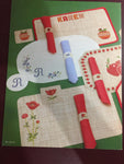 Rogers "tabletoppers" straw vinyl Vintage 1984, counted cross stitch No. 02-116