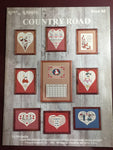 Kount on Kappie, Vintage 1985  "Country Road"  Book 66 18 projects charted designs for counted cross stitch and needlepoint pattern book