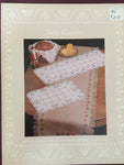 Creative Designers Table Elegance Vintage 1986 counted cross stitch pattern