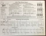 Vintage 1997 "An Introduction to Music"Keys to unlock the Way to Musical Enjoyment Let's Play Some Music...Music book Sheet Music*