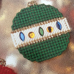 the Needlecraft ShopVintage, 1997, , Be-Jeweled Ornaments, by Kimberly A Super, Plastic Canvas Patterns
