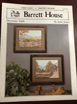 Barrett House, Mountain Trails, counted cross stitch, design by, Janie Jones, Emily's Path, Maguires's Meadow