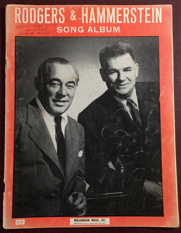 Rogers & Hammerstein Song Folio, Vintage 1943, Sheet Music*
