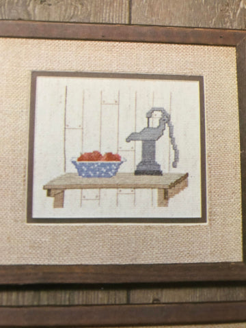 Linda Myers Country Still Life The Art of Cross Stitch Vintage 1980 Leaflet 5 Counted Cross Stitch Chart Book