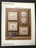 Linda Myers Country Still Life The Art of Cross Stitch Vintage 1980 Leaflet 5 Counted Cross Stitch Chart Book